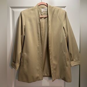 Vintage tan oversized blazer